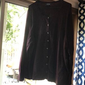 Long sleeve cardigan sweater